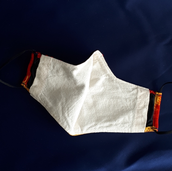 NEW Hand-made Adult Lined Cotton Face Mask Print - Picture 4 of 4